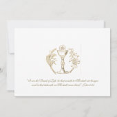 Erste kommunale Eucharistische Rote Rosen Einladung (Rückseite)