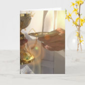 Erste kommunale Grußkarte Karte (Gelbe Blume)