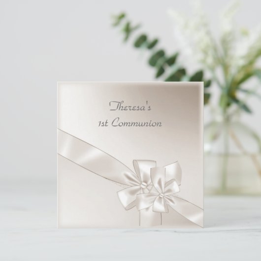 Erste kommunale Party Einladung (Stehend Vorderseite)