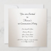 Erste kommunale Party Einladung (Rückseite)