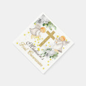 Erste Kommunale Personalisierte Geschlechterneutra Serviette (Ecke)