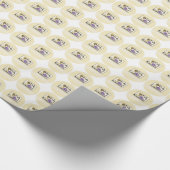 Erste Kommunaltrauben und -Cup, kundenspezifisch Geschenkpapier (Ecke)