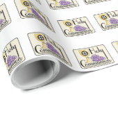 Erste Kommunaltrauben und -Cup, kundenspezifisch Geschenkpapier (Rolleneckpunkt)