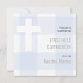 Erste Kommune Cross Rustic Blue Buffalo Kariert (Vorderseite)