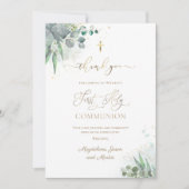 Erste Kommune Dankeschön Karte (Vorderseite)