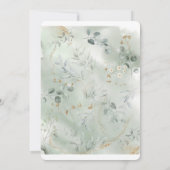 Erste Kommune der personalisierten Jungen Einladung (Rückseite)