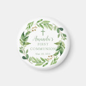 Erste Kommune Soft Green Leaf Magnet (Vorne)