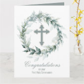 Erste Kommune über Kranz Karte (Gelbe Blume)