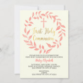 ERSTE KOMMUNIKATIONSANLAGE EINLADUNG (Vorderseite)