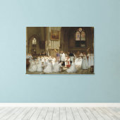 Erste Kommunion, 1867 Leinwanddruck (Insitu (Holzboden))