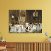 Erste Kommunion, 1867 Leinwanddruck (Insitu (Wohnzimmer))