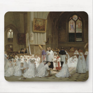 Erste Kommunion, 1867 Mousepad