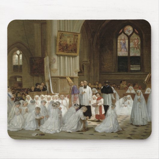 Erste Kommunion, 1867 Mousepad (Vorne)
