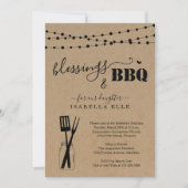 Erste Kommunion / Bestätigungs-Party GRILLEN Party Einladung (Vorderseite)