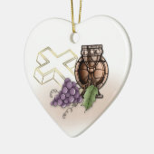 Erste Kommunion Commerative Keramik Ornament (Links)