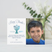 Erste Kommunion danken Ihnen zu kardieren, Dankeskarte (Stehend Vorderseite)