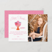 Erste Kommunion danken Ihnen zu kardieren, Dankeskarte (Vorne/Hinten)