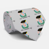 Erste Kommunion Day~~ " Junge mit Bibel " Krawatte (Gerollt)