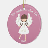 Erste Kommunion des Babys, Taufe, Kinderkind-FOTO Keramikornament (Links)