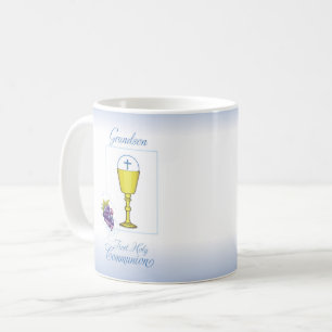Erste Kommunion des Enkels, Kelch mit Hostie Kaffeetasse