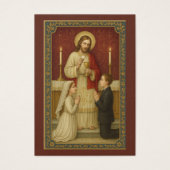 Erste Kommunion Katholische Erinnerung an die Heil (Vorderseite)