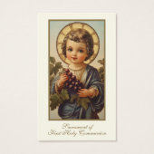 Erste Kommunion Katholische Erinnerung an die Heil (Vorderseite)