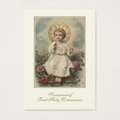 Erste Kommunion Katholische Erinnerung an die Heil (Vorderseite)