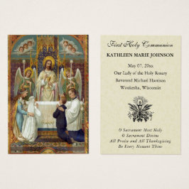 Erste Kommunion Katholische Erinnerung an die Heil