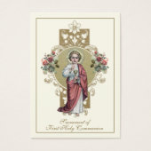 Erste Kommunion Katholische Erinnerung an die Heil (Vorderseite)