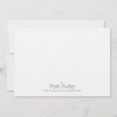 Erste Kommunion und Ankündigung - Mädchen (Rückseite)