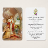 Erste Kommunionengebete | Junge Kommune 2 (Vorne & Hinten)