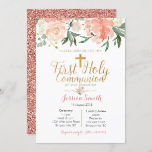 Erste Kommunions-Einladung Einladung