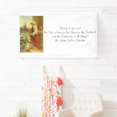 Erste Kommunions-Fahne: Heiliges Abendmahl in Banner (Insitu)