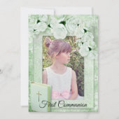 Erste Kommunions-Foto-Einladung Einladung (Vorderseite)