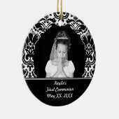 Erste Kommunions-Foto-Verzierung Keramik Ornament (Rechts)