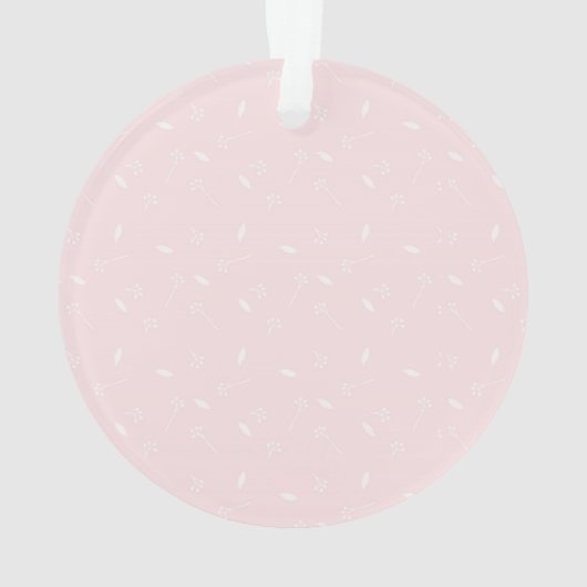 Erste Kommunions-weiße Tauben mit Fahne Ornament (Rückseite)