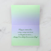 Erste Kommunionskarte Karte (Innenseite)