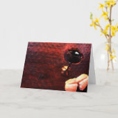 Erste Kommunionskarte Karte (Gelbe Blume)