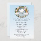 Erste kommunistische Taubenjagd Einladung (Vorne/Hinten)