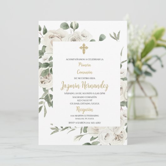 Erste Komödie Spanische Einladung (Stehend Vorderseite)