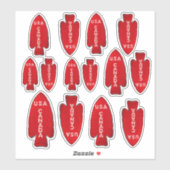 Erste Kontakt für Veteranen der Spezialeinsatzkräf Aufkleber (Blatt)