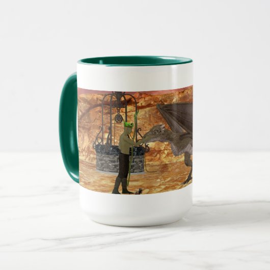 Erste Kontaktaufnahme Tasse (Vorderseite Links)