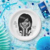 ERSTE LADY MICHELLE OBAMA PAPPTELLER (Party)