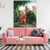 Erste Landung von Christoph Kolumbus in Leinwanddruck (Insitu (Wohnzimmer))