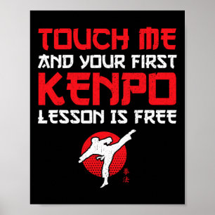 Erste Lektion kostenlos American Kenpo Karate - Ka Poster