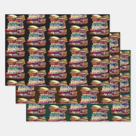 Erste Lesung Geschenkpapier Set