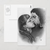 Erste Liebe Postkarte (Vorne/Hinten)