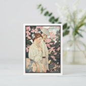 Erste Liebe von Jessie Willcox Smith Postkarte (Stehend Vorderseite)