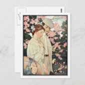 Erste Liebe von Jessie Willcox Smith Postkarte (Vorne/Hinten)