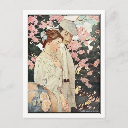 Erste Liebe von Jessie Willcox Smith Postkarte (Vorderseite)